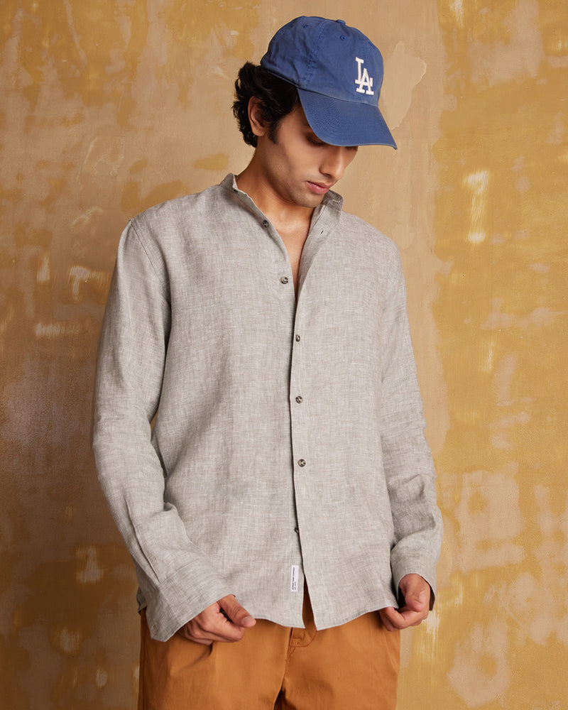 Moss Soft Linen Shirt